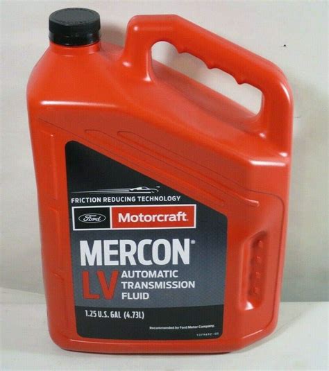 mercon lv 5 quart|Mercon® LV Automatic Transmission Fluid .